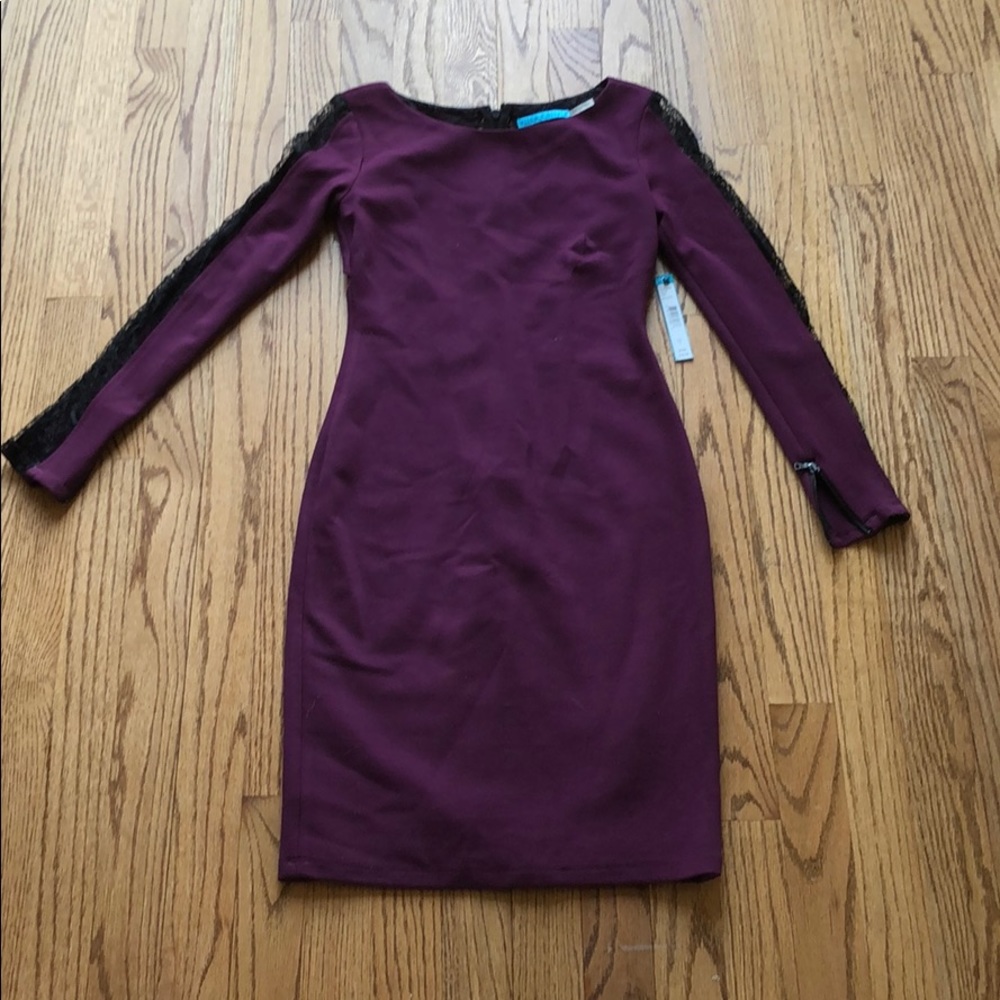 Alive and Olivia size 0 deep grape dress